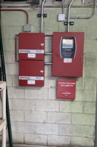 Fire alarm panel retrofit